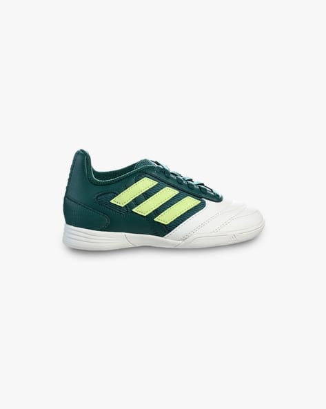 Buy Adidas Kids Super Sala J Lace-Up Shoes Green Color Boys