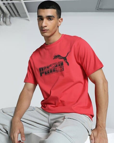 Men Graphics Logo T-Shirt - Main Image