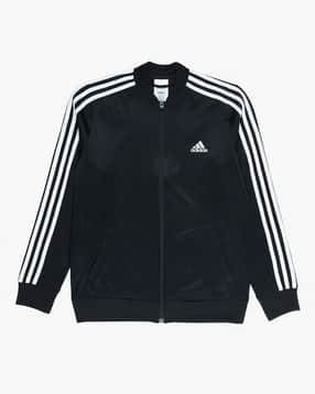 Logo Print Zip-Front Jacket-image-5