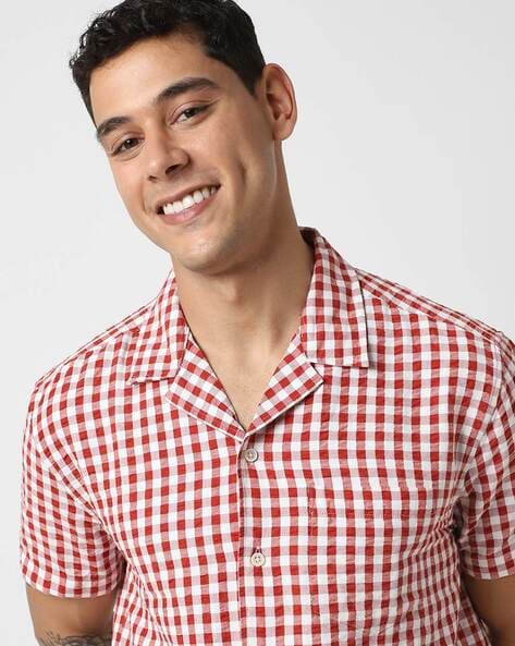 Checks Oversized Fit Shirt