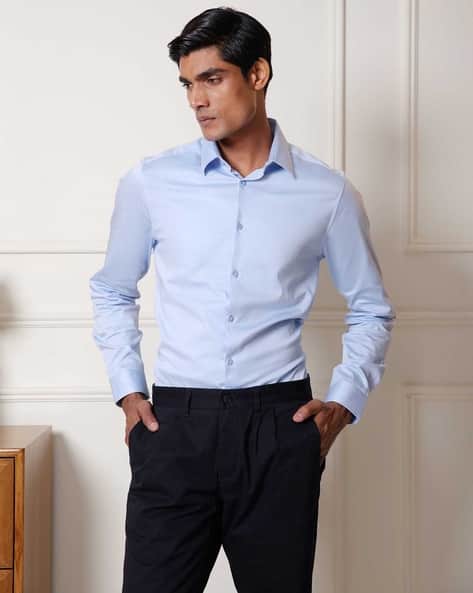 Buy Sky Blue Shirts for Men by SUBTRACT Online