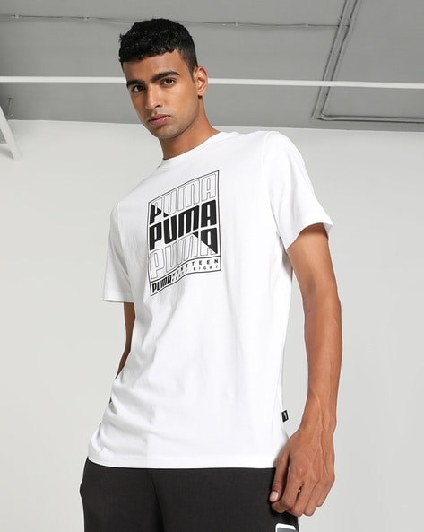 Puma Men Graphics Puma Box T-Shirt