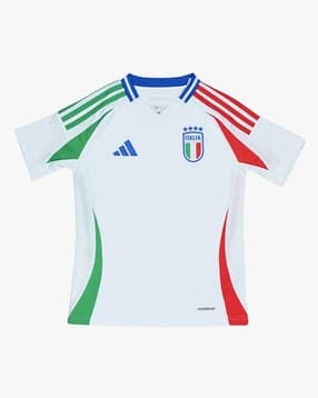 adidas kids FIGC A Jersey Regular Fit Crew-Neck T-Shirt-picture-30