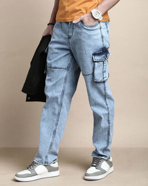 CASH + CA NEIGHBORHOOD 5-POCKET Jeans M Banana Club Men Blue 
