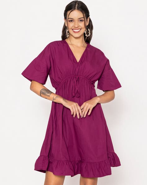 Buy Wine Dresses Gowns for Women by Lounge Dreams Online
