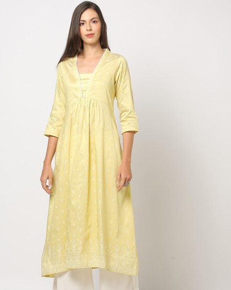 Women Printed A-Line Kurta