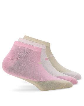 puma Pack of 3 Colourblock Ankle-Length Socks-picture-49