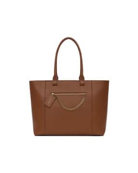 miraggio Women Tote Bag with Dual Handles & Metal Accent-picture-52