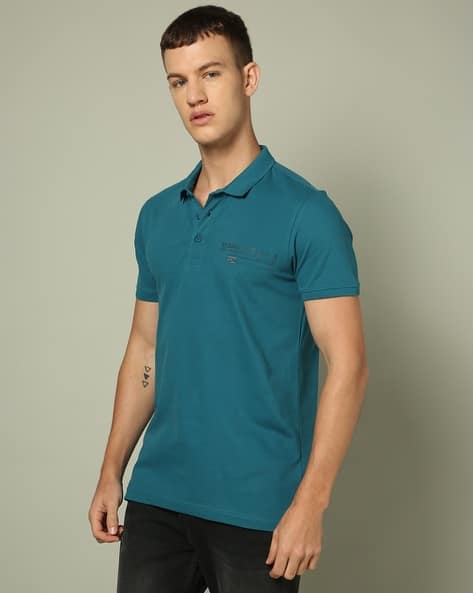 SPYKAR Men Slim Fit Polo T-Shirt