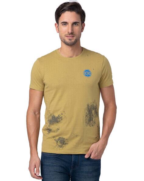 Graphic Print Crew-Neck T-Shirt