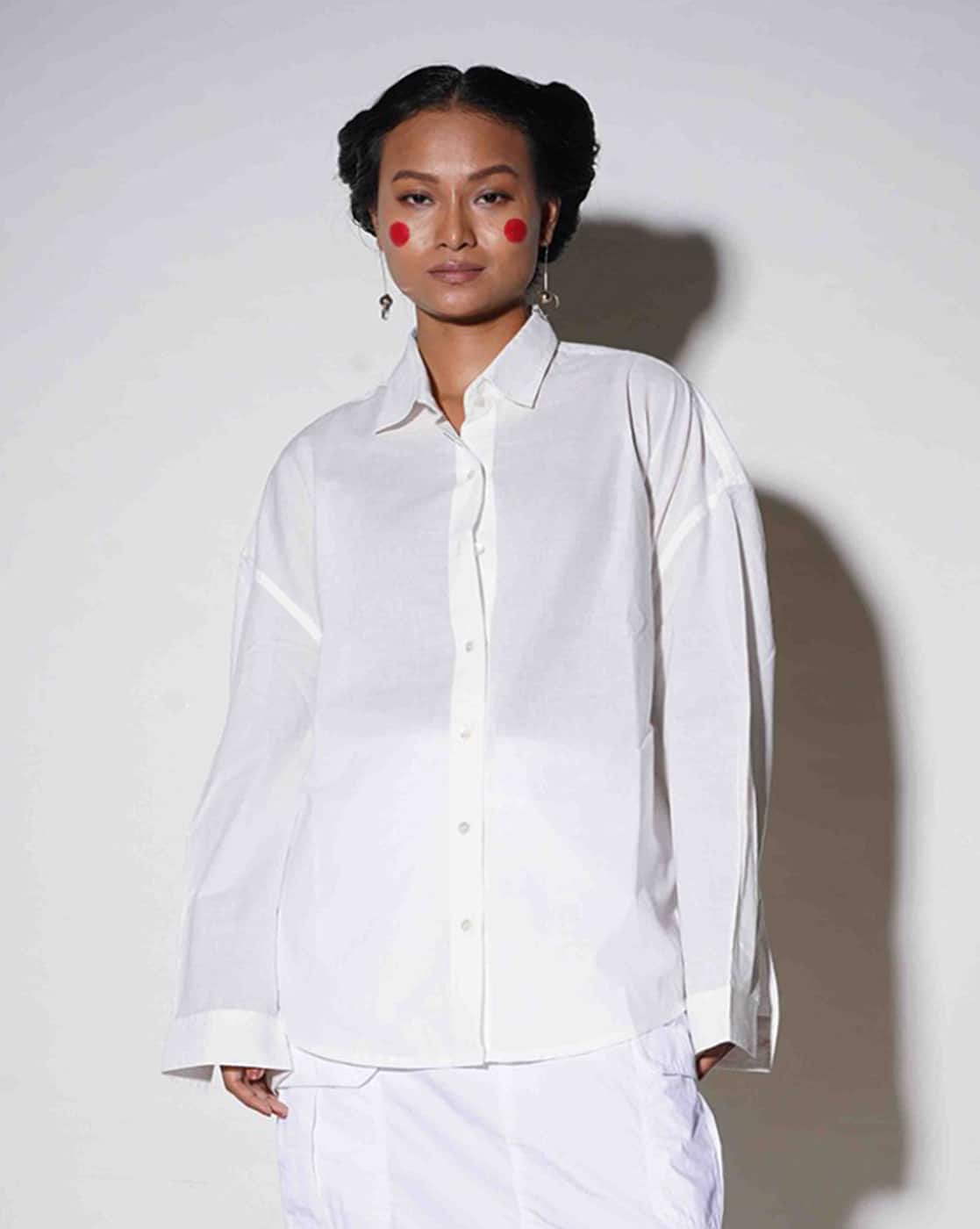 Buy Ostilos Women Oversized Fit Spread-Co Online | Ajio.com