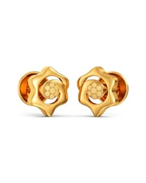 joyalukkas Women Yellow Gold Stud Earrings-picture-41