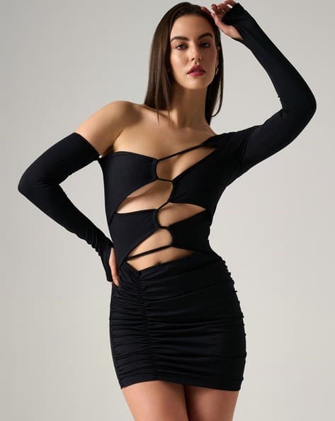 Buy Black Dresses for Women by OUTCAST Online | Ajio.com Buy Black Dresses for Women by OUTCAST Online | Ajio.com