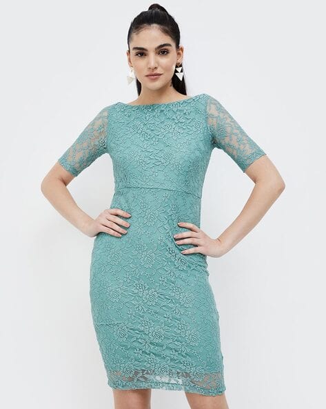 Women Lace Bodycon Dress