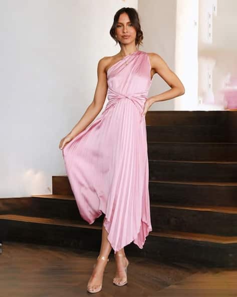 Buy Pink Dresses for Women by Yuniqee Online