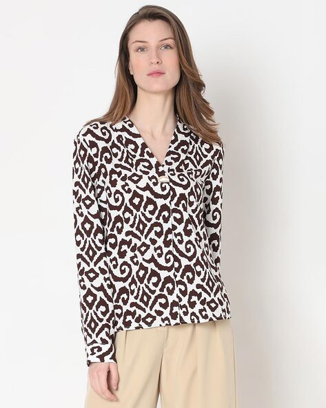 Women Regular Fit Printed Top