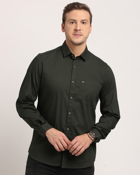 Turtle Men Slim Fit Shirt