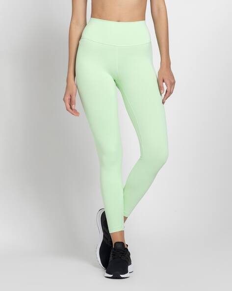 green leggings adidas