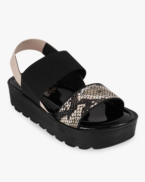 Buy black Heeled Sandals for Women by CATWALK Online Ajio