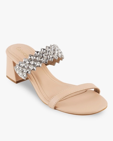 Catwalk Women Embellished Block-Heeled Sandals