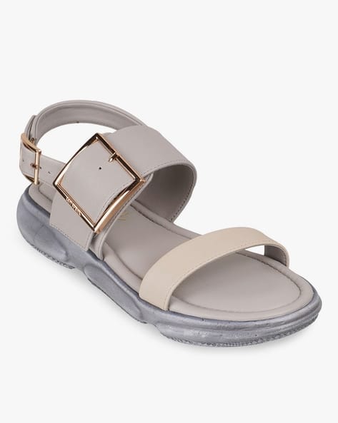 Buy Grey Flat Sandals for Women by CATWALK Online