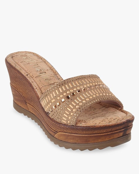 Women Embellished Wedges