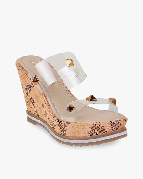 Embellished Wedges Catwalk Wedges Sale Online Buy Beige Heeled