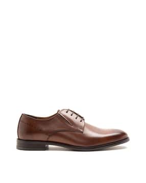 Men Round-Toe Lace-Up Shoes