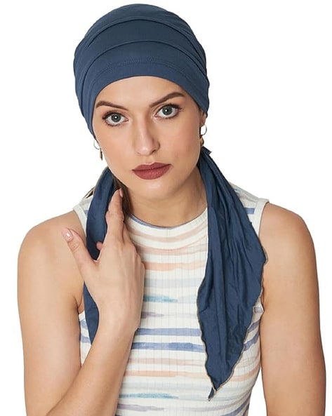 Women Hijab Scarf with Lettuce Hem Price in India