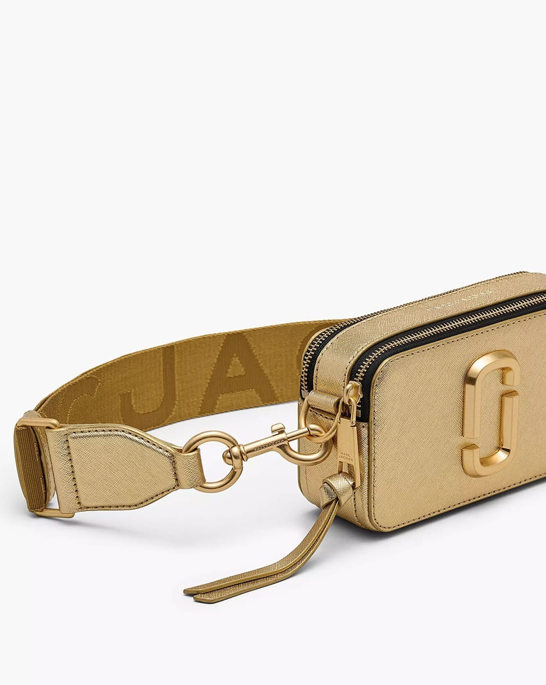 Buy MARC JACOBS The Snapshot Crossbody Mini Bag | Gold-Toned Color