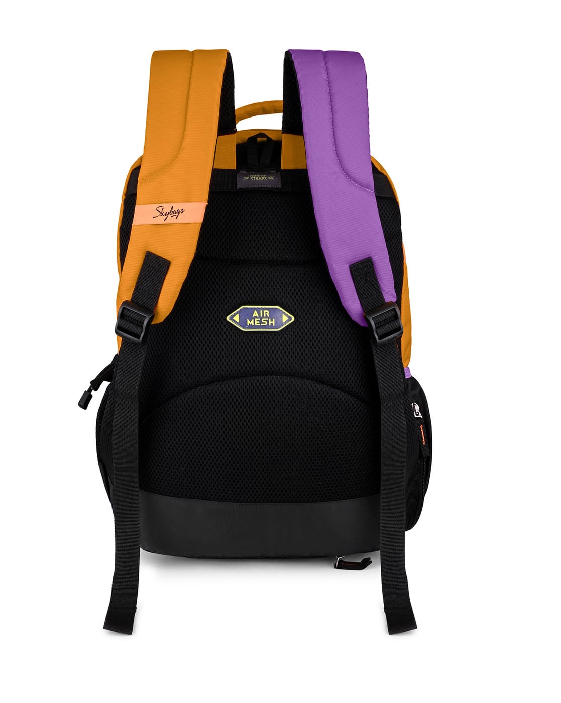 Buy Orange Black Backpacks for Boys by Skybags Online