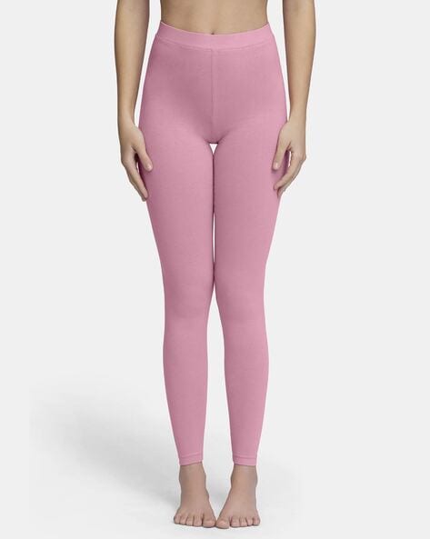 Buy Pink Leggings for Women by Amante Online Ajio