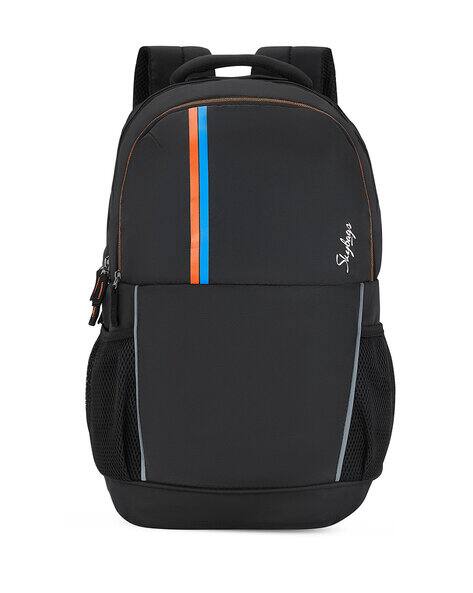Printed Backpack Skybags Fox Laptop Backpack Black Buy Black