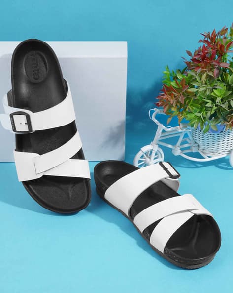 Men Open-Toe Slip-On Sandals