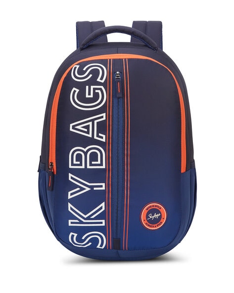 Skybags navy blue backpack sale