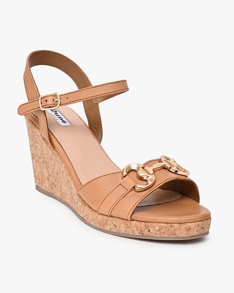Dune London Kite Leather Women Heeled Sandals