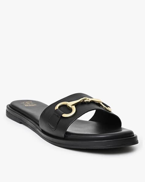 Buy Black Flat Sandals for Women by Dune London Online