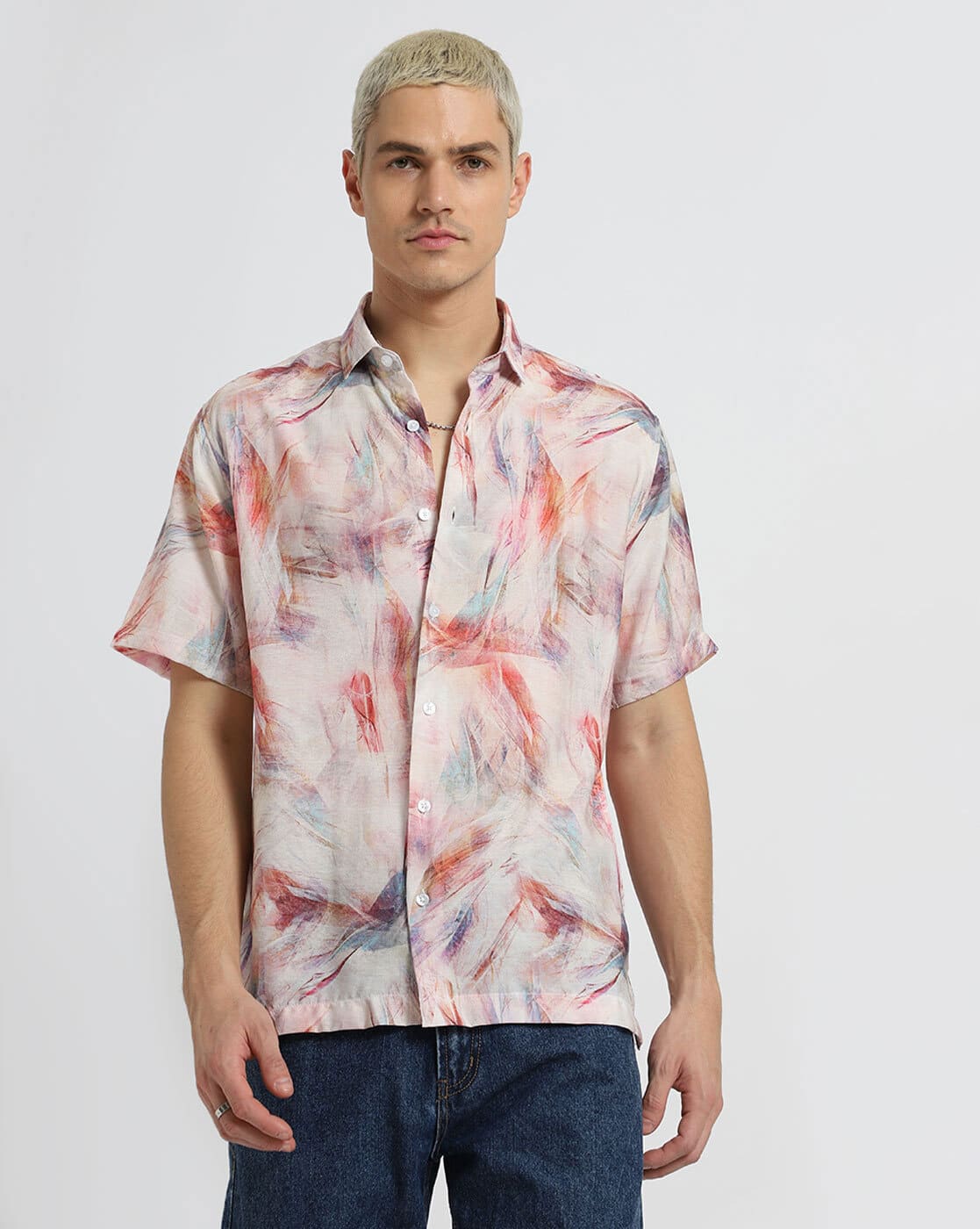 BANANA CLUB Men Printed Regular Fit Shirt For Men (Multi, XXL)