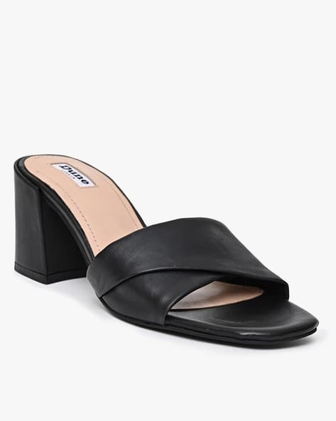 Heeled Sandals Nine Sandals Nine West Women Round Toe PU Block