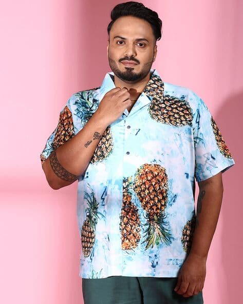 Buy Blue Shirts for Men by Hardsoda Online