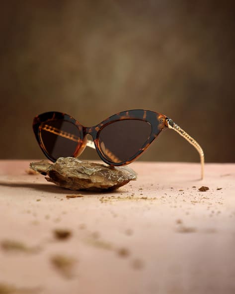Buy Gold Sunglasses for Women by Haute Sauce Online