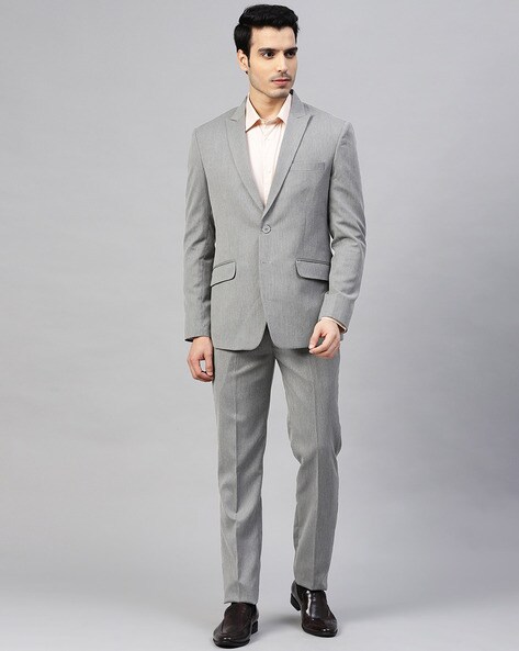 Buy Grey Suit Sets for Men by MANQ Online Ajio