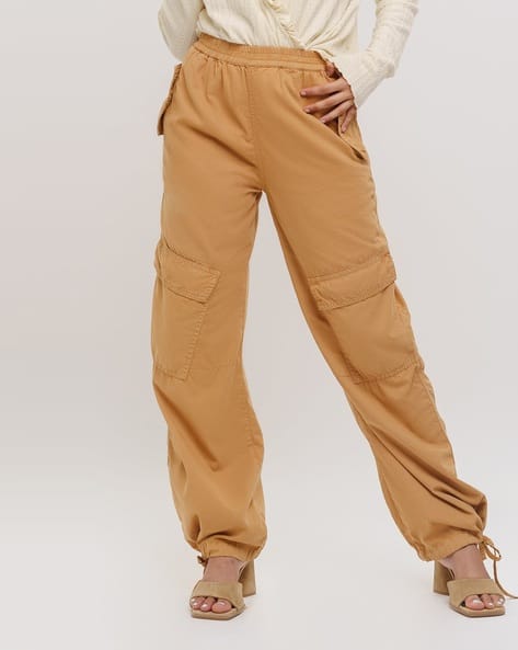 Buy Tan Jeans Jeggings for Women by Freakins Online