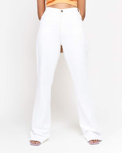 High-Rise Bootcut Jeans