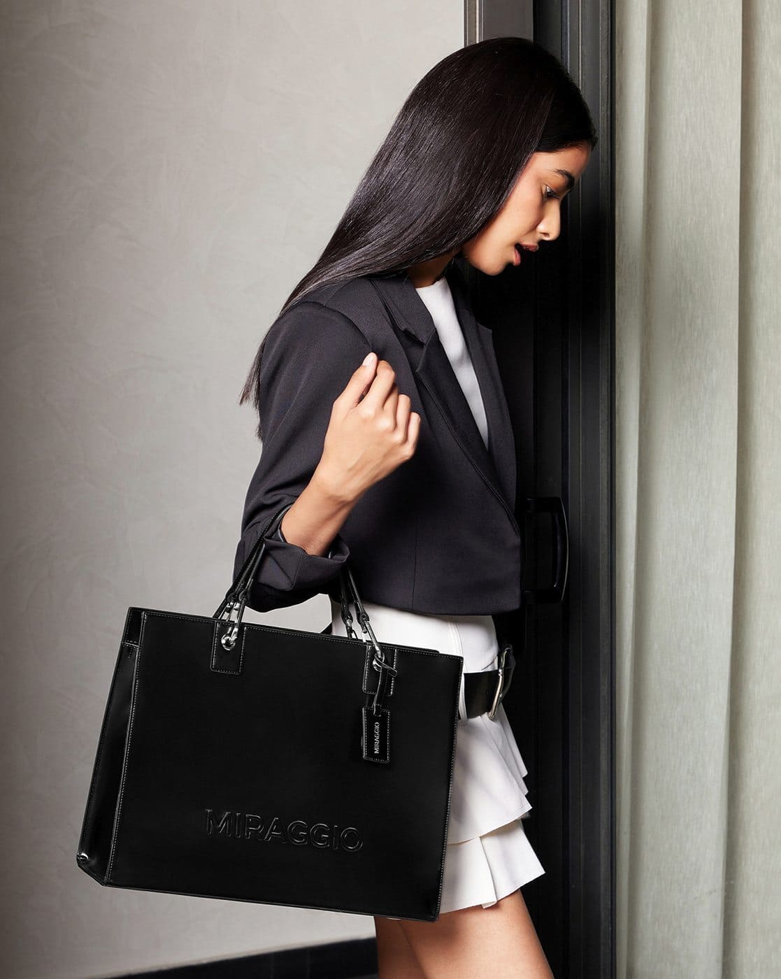 MUG×PORTER / Nogram PC Zip Tote Bag L Zip tote with pouch - Bags