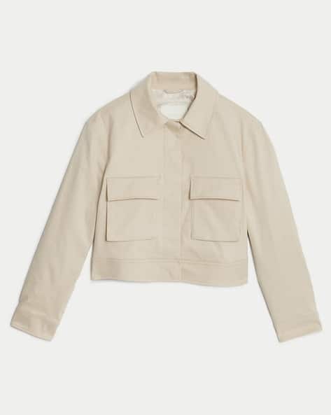 Buy Beige Jackets & Coats for Women by Marks & Spencer Online 