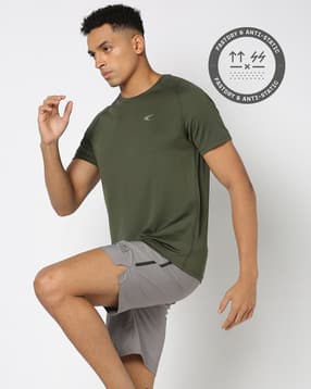 performax Regular Fit Fastdry Active Crew-Neck T-Shirt-picture-17
