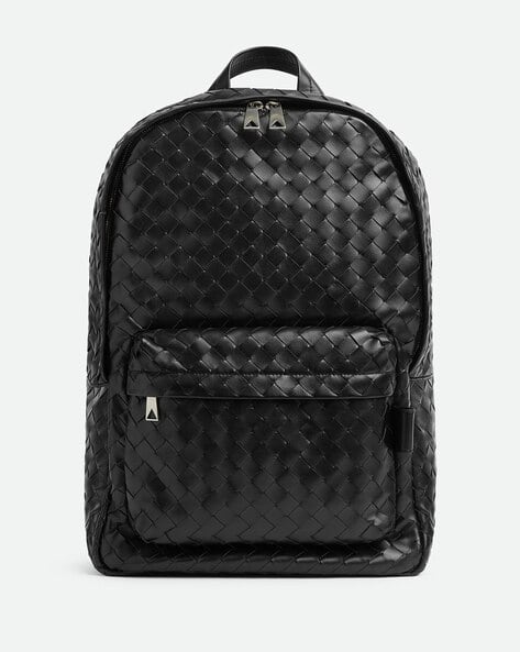 BOTTEGA VENETA ブラック リュック Buy BOTTEGA VENETA Intrecciato Medium Leather Backpack | Black