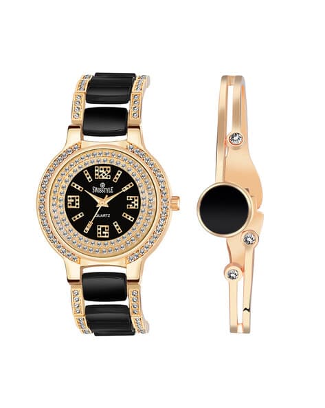 Swisstyle SS-LR708-RG-BRAC Women Analogue Watch with Bracelet