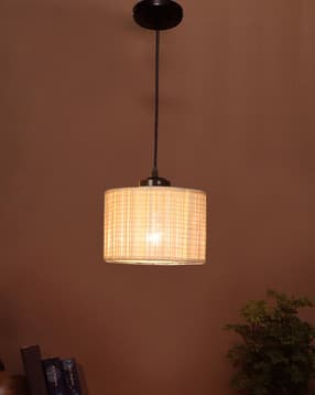 Bamboo Shade Hanging Lamp-image-27